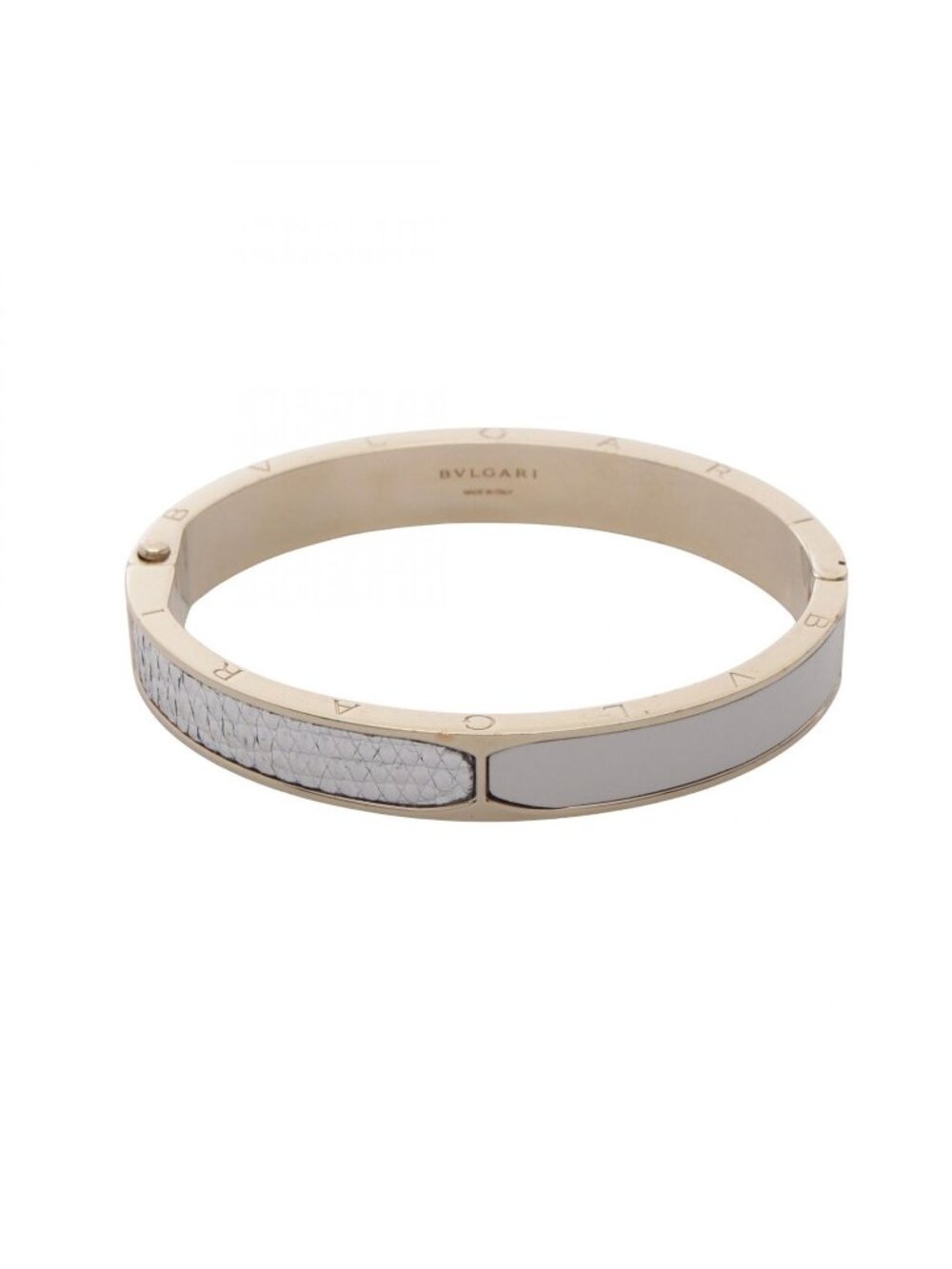 Bvlgari Bangle Leather Bracelet